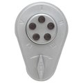 Dormakaba Combination Deadbolt, 1-3/8-in to 1-1/2-in Thick Doors, Satin Chrome 9020000-26D-41
